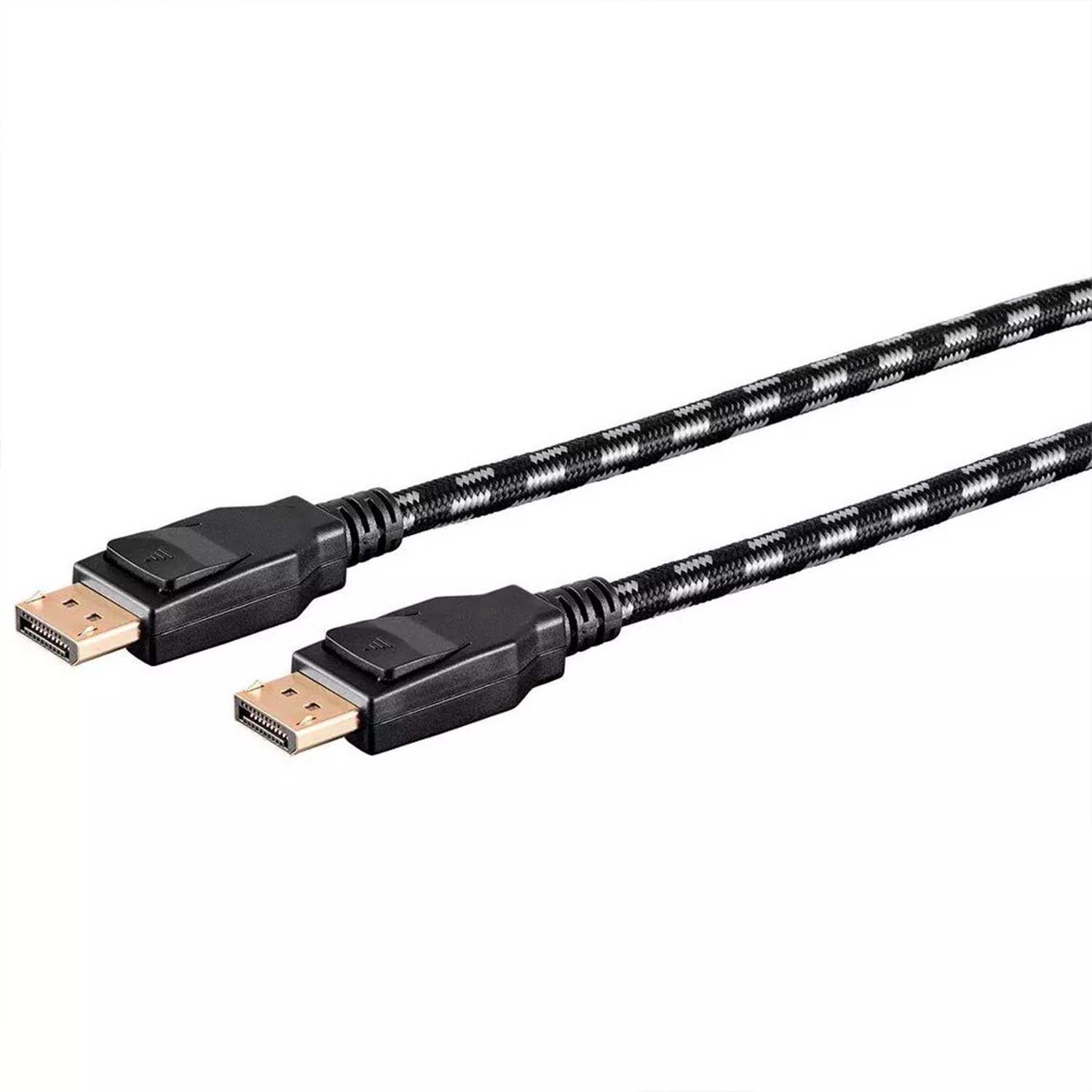 High‑Performance Displayport 1.4 Video Cord With Secure Locking Connectors For Gaming And Creative Workflows