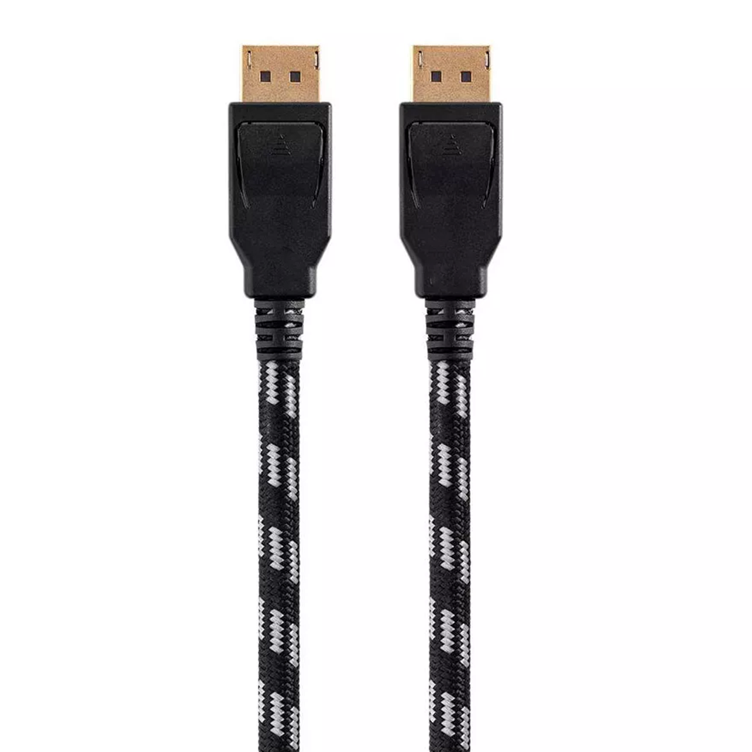 High‑Performance Displayport 1.4 Video Cord With Secure Locking Connectors For Gaming And Creative Workflows