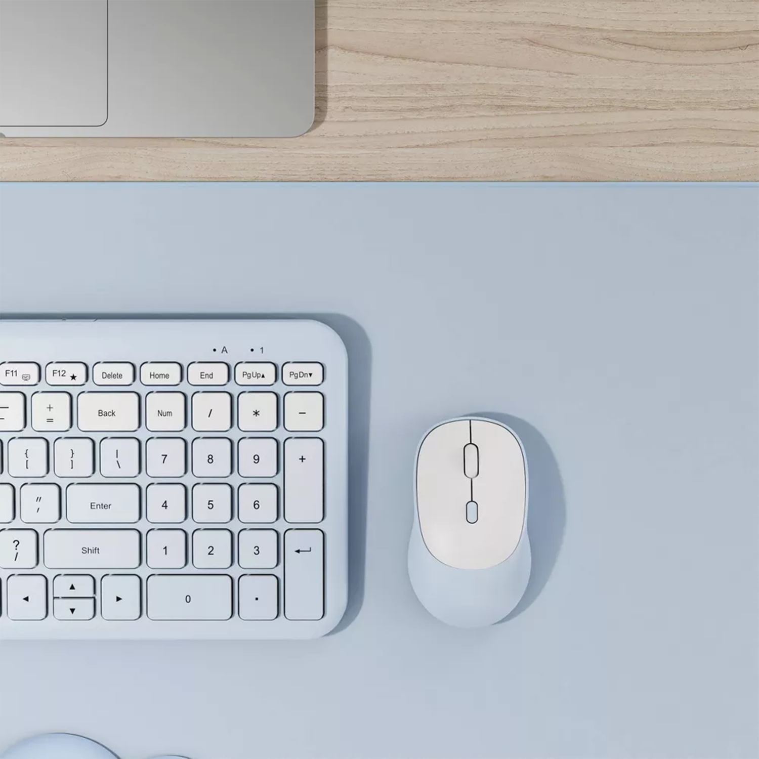 Pastel Dual‑Mode Wireless Computer Mouse With Curved Hand‑Fitting Profile