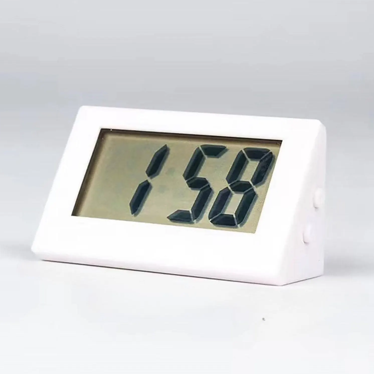 Portable Mini LCD Digital Time‑Date Desk Clock